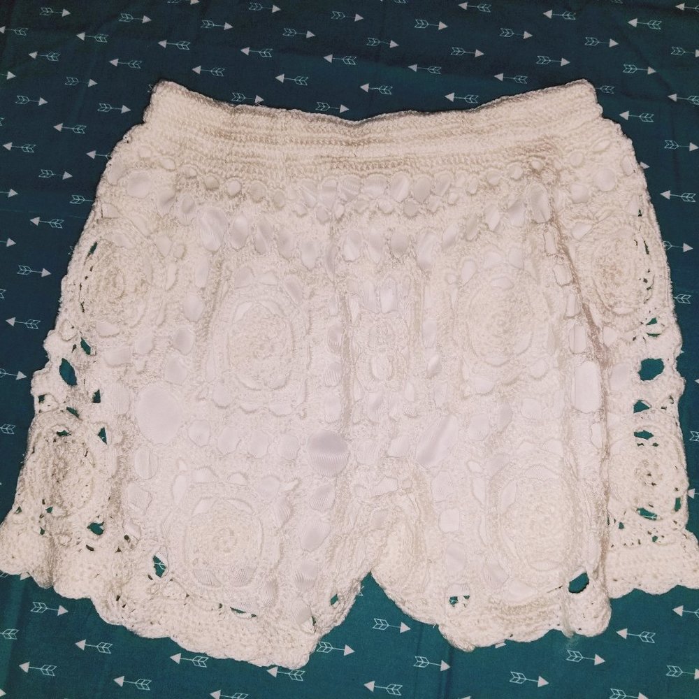 Umgee Crochet Shorts